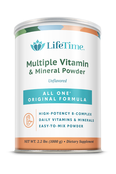 allOne Multiple Vitamin & Mineral Powder, Original Formula, Once Daily Multivitamin, Mineral & Amino Acid Supplement, 8g Protein (66 Servings) (66 Servings)