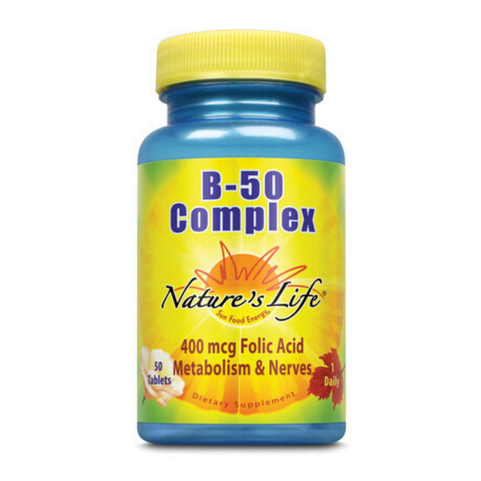 Nature's Life  B-Complex, 50 mg | 50 ct