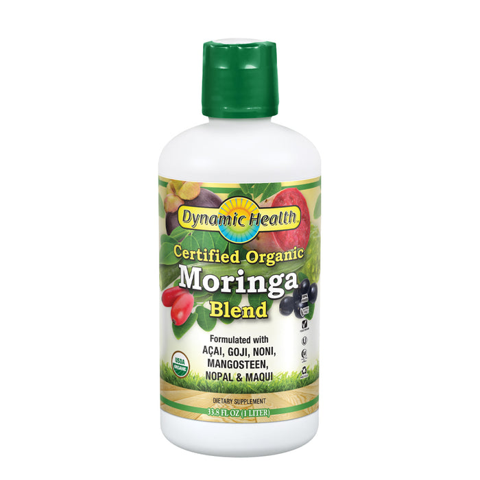 Dynamic Health Moringa Juice Cert Org : 10192: Liq, (Btl-Plastic) 33.8oz