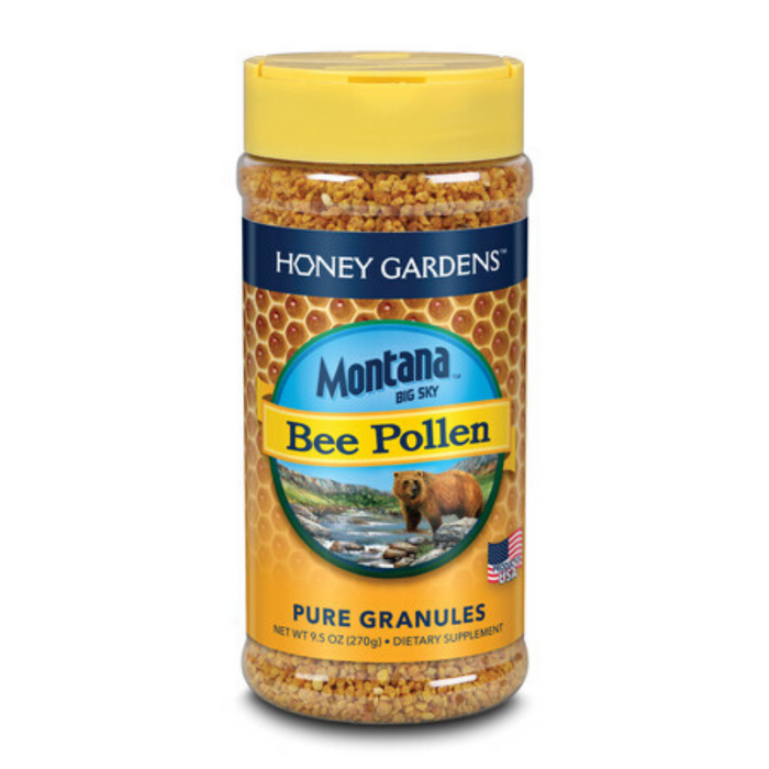 Honey Gardens Bee Pollen Granules, Granules (Btl-Plastic) | 10oz