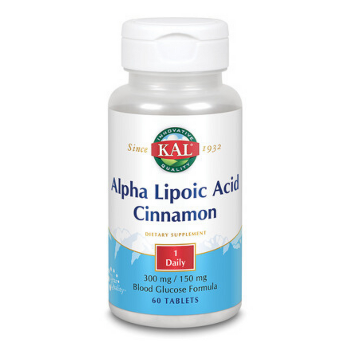 KAL Alpha Lipoic Acid Cinnamon 300mg | 60ct