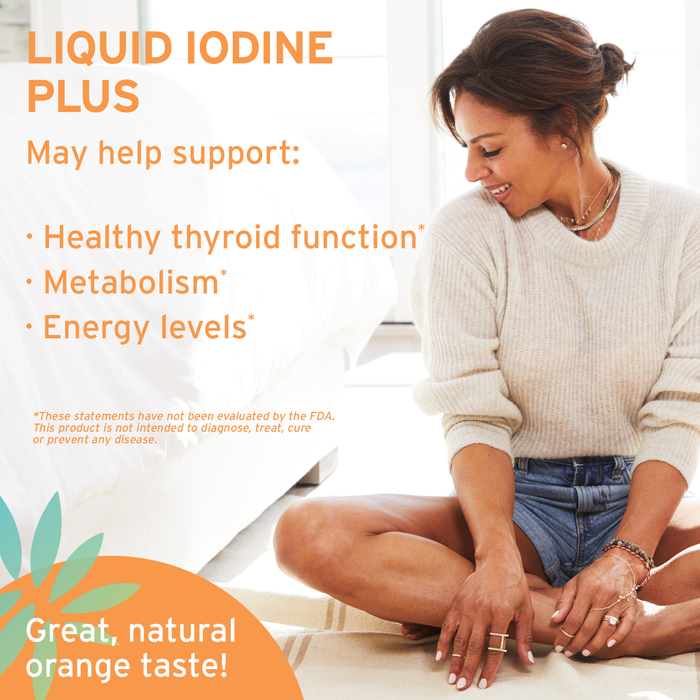 Life-flo Liquid Iodine Plus 150 mcg, Iodine Supplement for Thyroid Support,* Healthy Energy & Metabolism Formula* with Iodine & Potassium Iodide