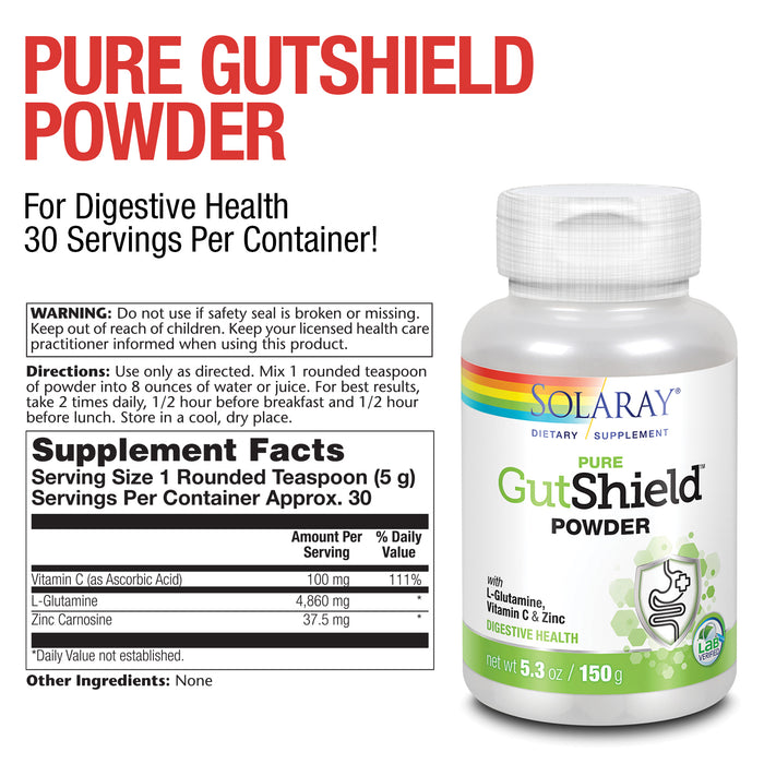Solaray Gutshield Powder 150 Gram