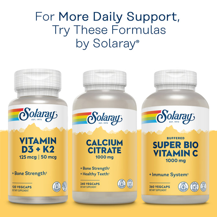 Solaray Magnesium Asporotate 400 mg, Aspartate, Orotate & Citrate Complex, Healthy Heart, Muscle, Nerve & Circulatory Function Support 180ct (60 CT)