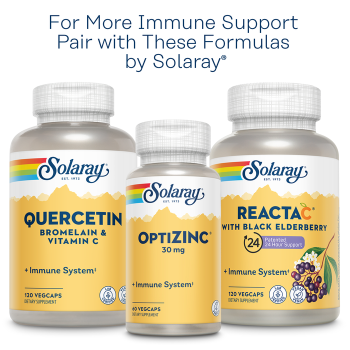 Solaray L-Lysine Monolaurin Immune Support Supplement, 1:1 Ratio for Immune System Function, Skin and Gut Health Support, 500 mg Each, 60-Day Money Back Guarantee, 30 Servings, 60 VegCaps