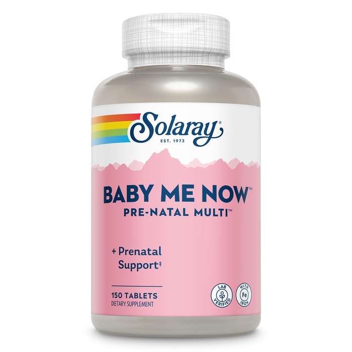 Solaray Baby Me Now Prenatal Multi Orig Form | 150 Count