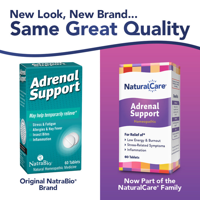 Natra-Bio Adrenal Support, Tablet (Carton) | 60ct