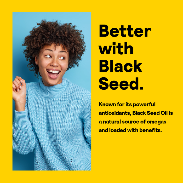Nature’s Life Black Seed Oil, Cold-Pressed Black Cumin Seed Oil - Joint, Digestive Health, and Immune Support - Lab Verified, 60-Day Money-Back Guarantee - 23 Servings, 4 Fl. Oz.