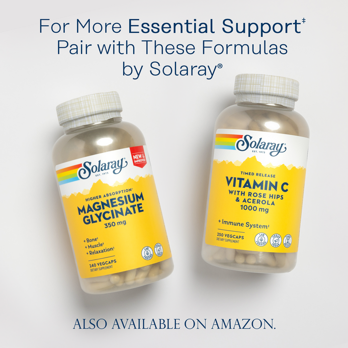Solaray Yeast Free Selenium 200mcg, Selenium Capsules for Healthy Thyroid Function & Immune Support, High Absorption Supplement, Vegan, 90 Servings, 90 VegCaps