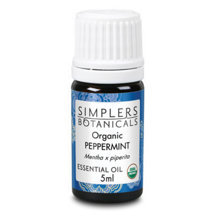 Simplers Botanicals Peppermint Oil Organic (Btl-Glass) | 5ml
