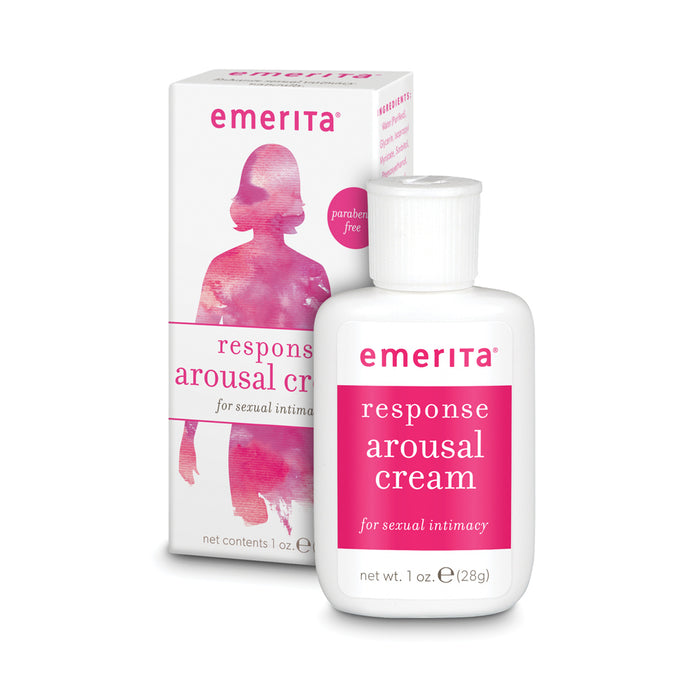 Emerita Response Arousal Cream | Enhance & Intensify | Sensual Intimacy For Women | Vegan & No Parabens | 1 oz