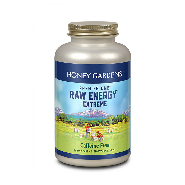 Honey Gardens Premier Raw Energy Extreme, Capsule (Btl-Plastic) 720mg 200ct