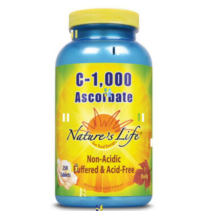 Nature's Life  C-1,000 Ascorbate | 250 ct