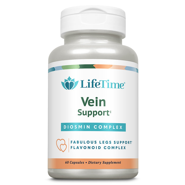 LifeTime Diosmin Flavonoid Complex | Circulation, Vein and Heart Health Support with Horse Chestnut | 60ct, 30 Serv