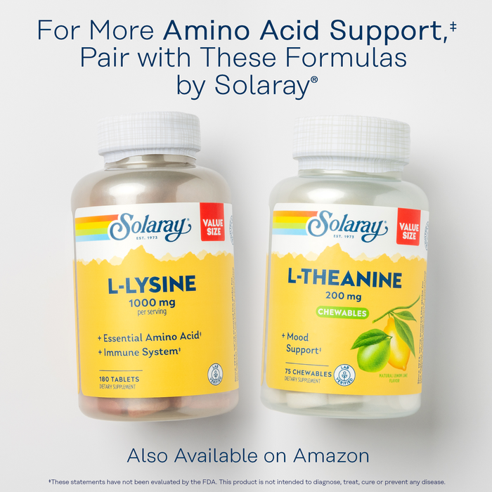 Solaray L-Carnitine 500 mg, Healthy Cardiovascular Support, Free Form Amino Acid, Lab Verified, GMP Facility, 60-Day Money-Back Guarantee, 30 Servings, 30 VegCaps