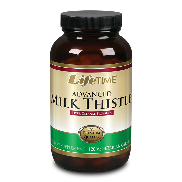 LIFETIME Milk Thistle Blend Liver Cleanse Formula | With Dandelion Root and Turmeric