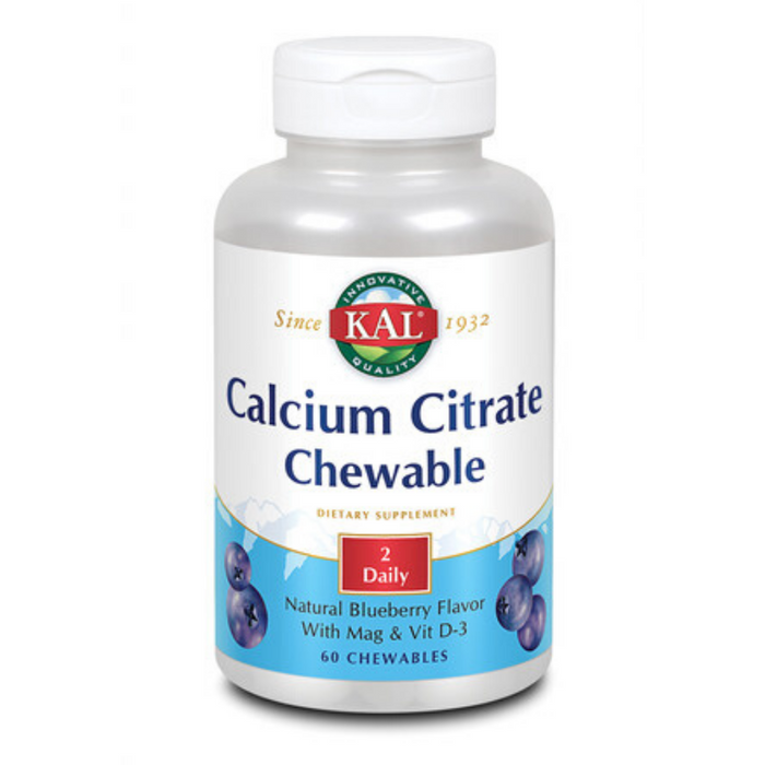 KAL Calcium Citrate+ 500mg | 60ct