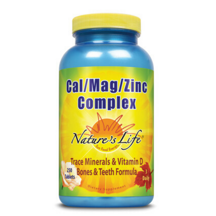 Nature's Life  Cal Mag Zinc Complex | 250 ct