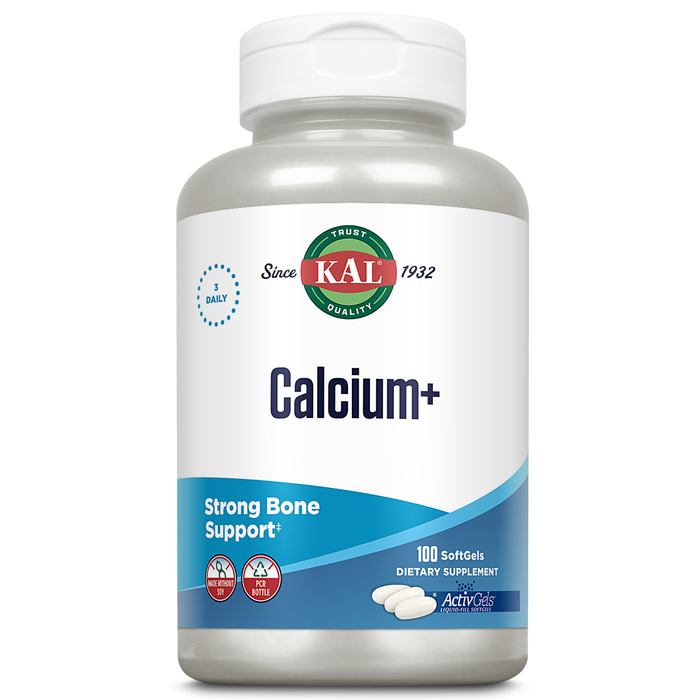 KAL Calcium Plus Tablets, 1000 mg (100 CT)