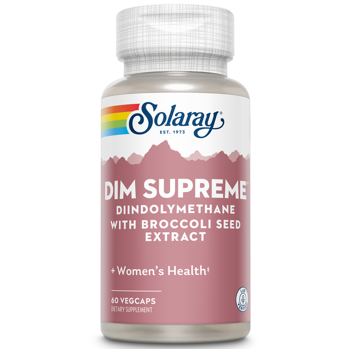 Solaray Dim Supreme, 100mg, 60 Count