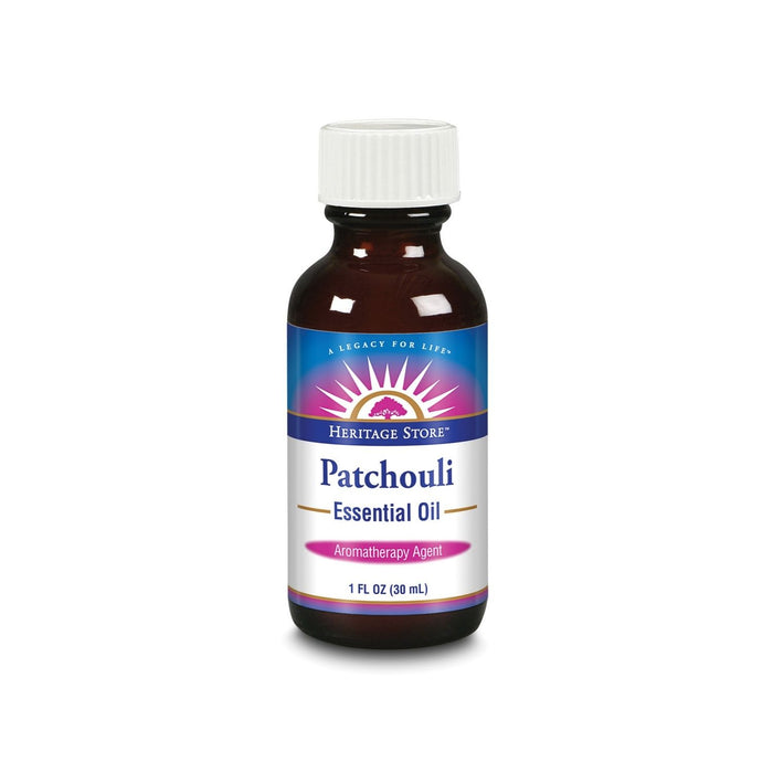 HERITAGE STORE Patchouli Essential Oil, Patchouli (Btl-Glass) | 1oz