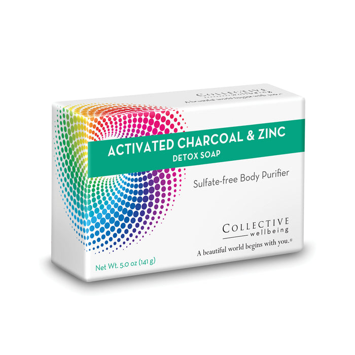 LIFE-FLO Detox Soap Active Charcoal/Zinc | Citrus | 5oz
