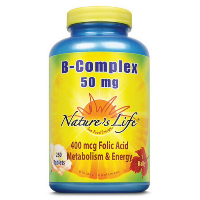 Nature's Life  B-Complex, 50 mg | 250 ct