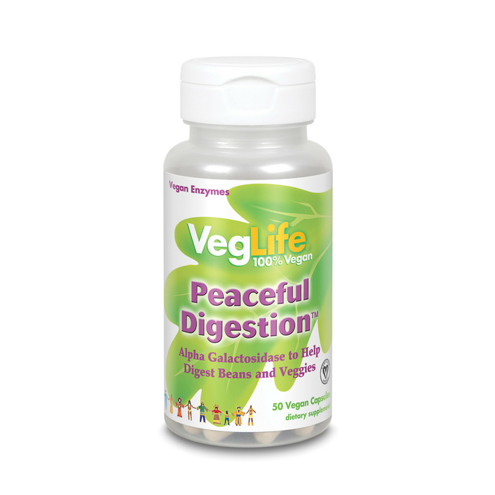 VegLife Peaceful Digestion | 50 VegCaps