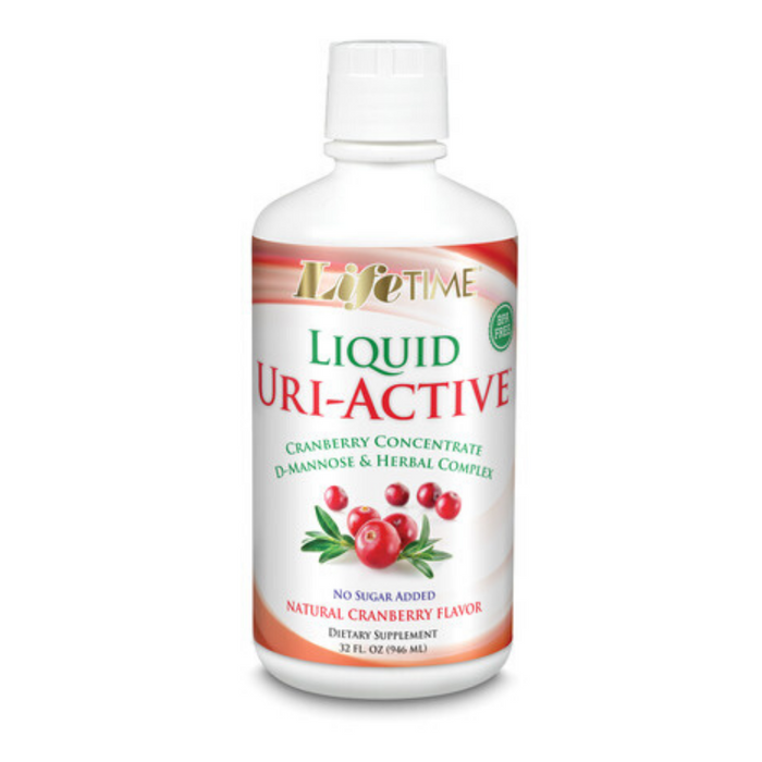 LIFETIME Uri-Active w/ Asparagus & Cranberry, Liquid, Cranberry (Btl-Plastic) | 32oz