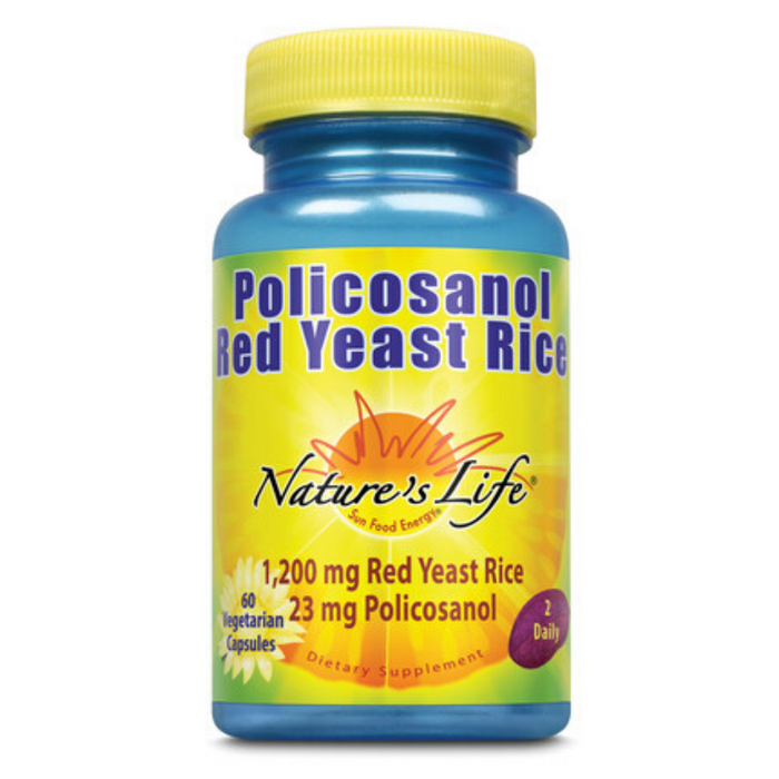 Nature's Life  Policosanol and Red Yeast Rice | 60 ct