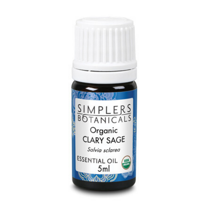 Simplers Botanicals Clary Sage Oil Organic (Btl-Glass) | 5ml
