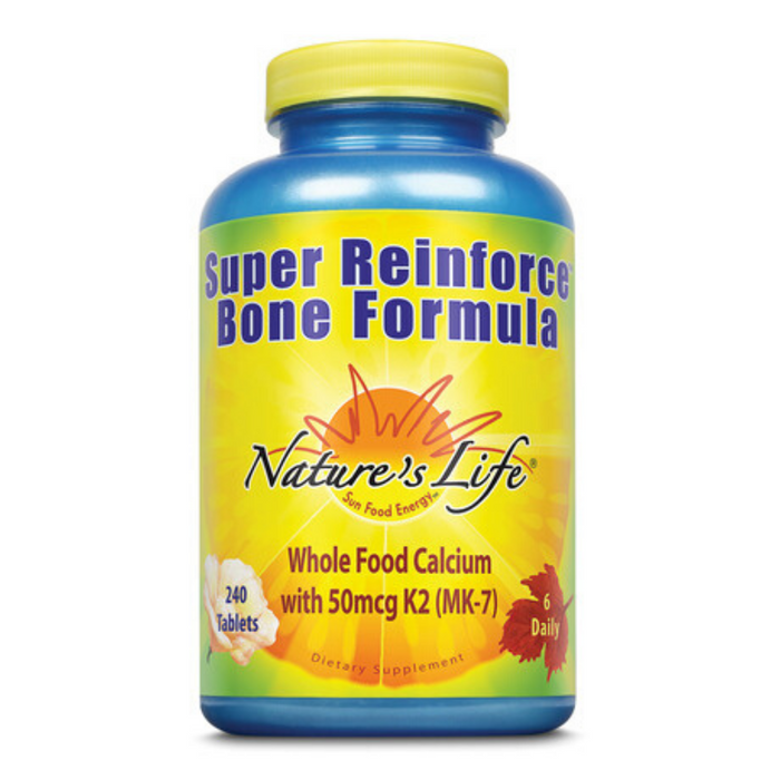 Nature's Life  Super Reinforce Bone Formula | 240 ct