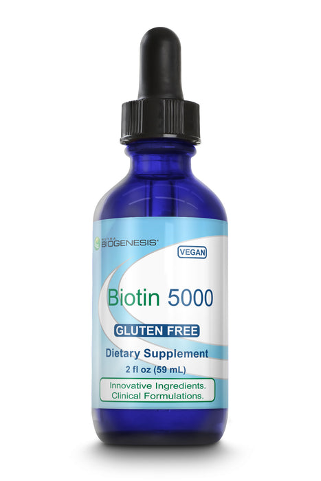 Biotin 5000 : 50862: Drop, Vanilla Mint (Btl-Glass) 5000mcg 2oz