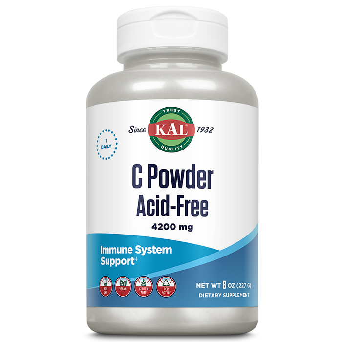 KAL C Powder, No Acid 4200mg | 8oz