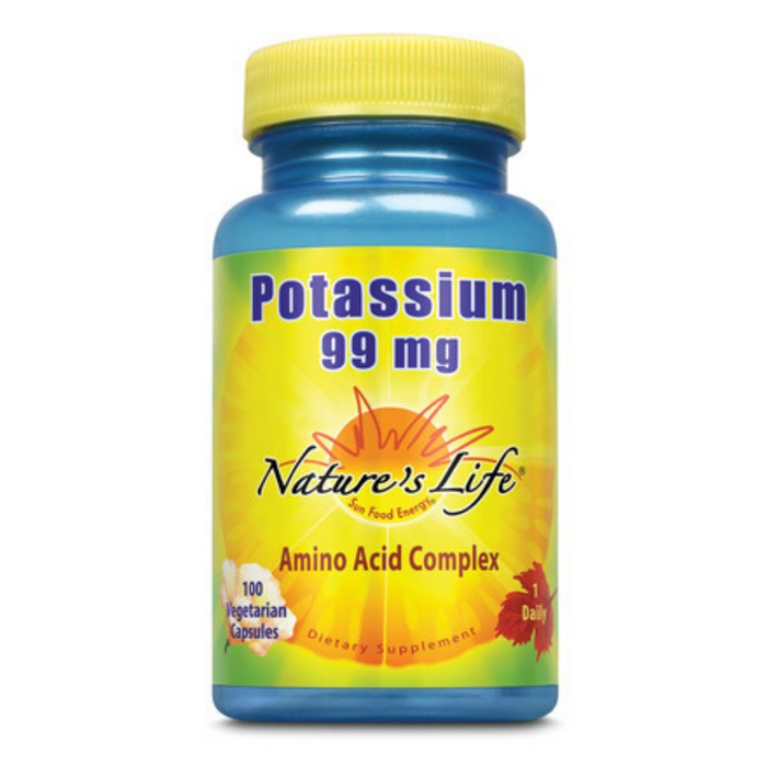 Nature's Life  Potassium, 99 mg | 100 ct