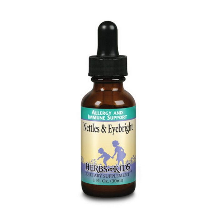Herbs for Kids Nettles & Eyebright, Liquid, Unflavored (Btl-Glass) | 1oz