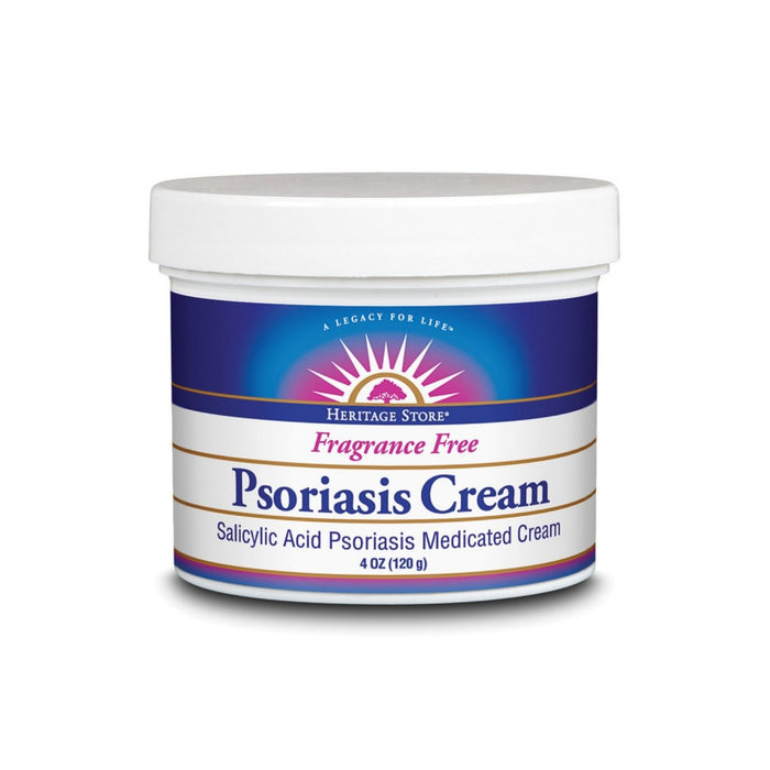 HERITAGE STORE Psoriasis Cream, Unscented (Jar) | 4oz