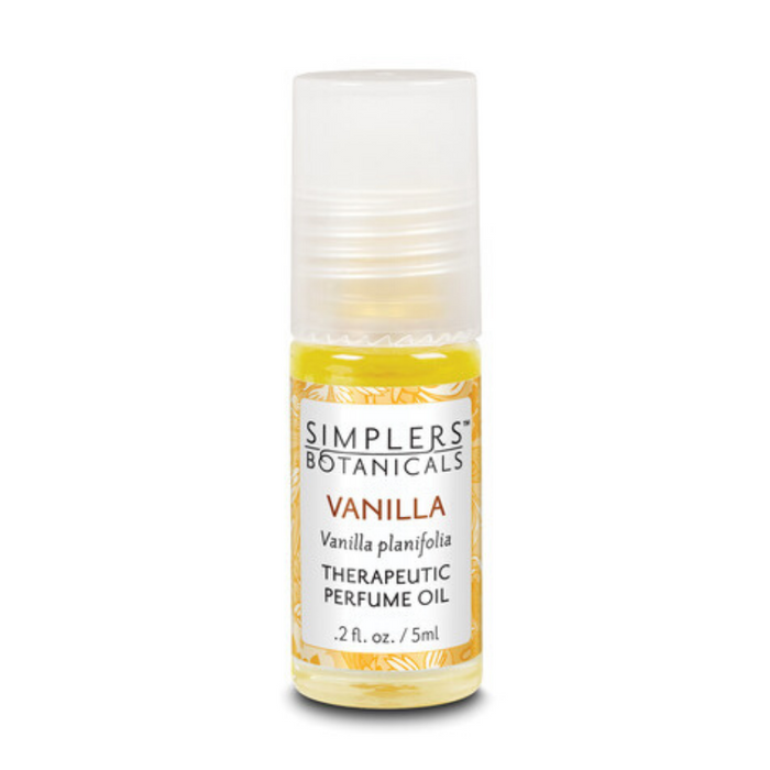 Simplers Botanicals Vanilla Perfume, Roll-On (Btl-Glass) | 5ml