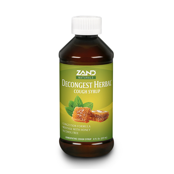 Zand Decongest Herbal Cough Syrup | 8oz