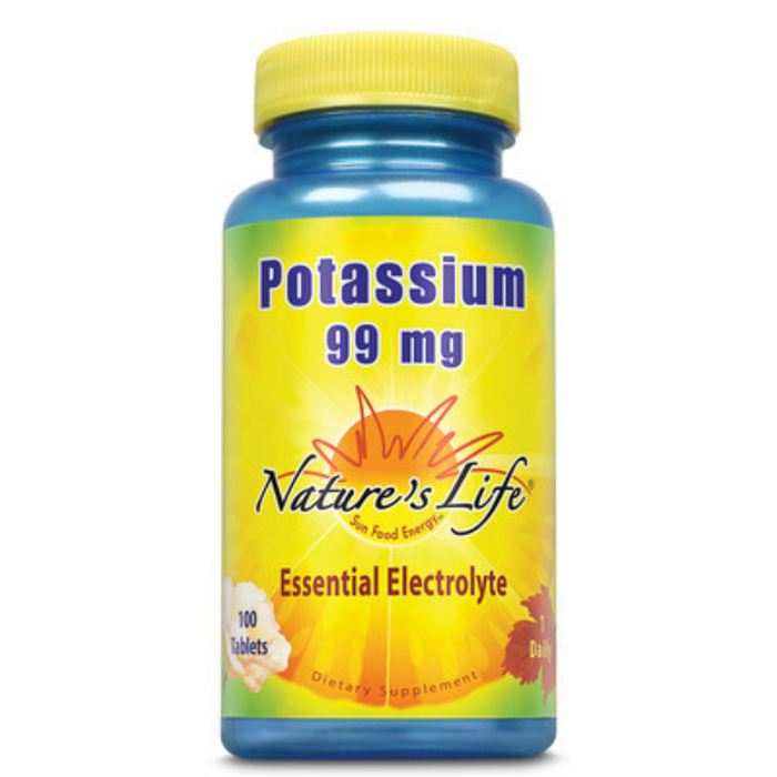 Nature's Life  Potassium, 99 mg | 100 ct