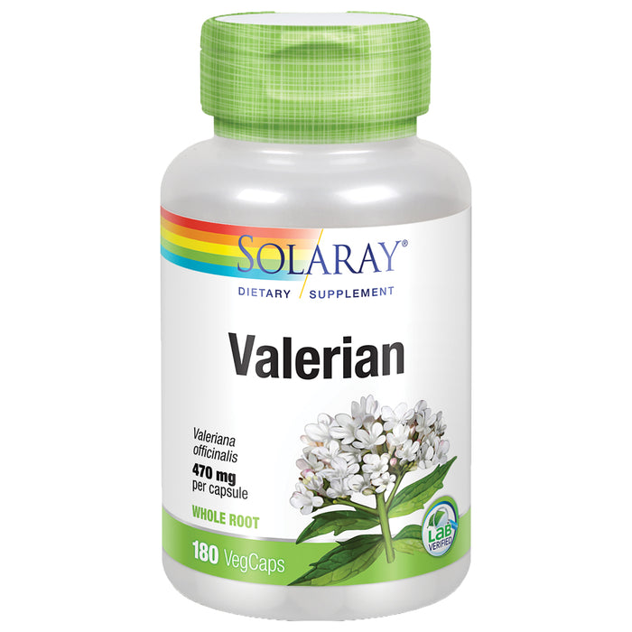 Solaray Valerian 470mg | Relaxation Support (180 CT)