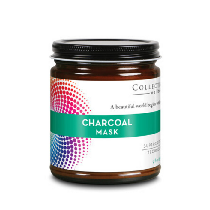 LIFE-FLO Charcoal Mask, Cream, Jasmine (Jar) | 9oz