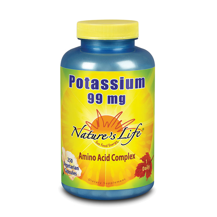 Nature's Life  Potassium, 99 mg, 250 ct