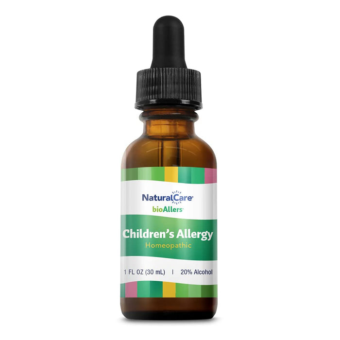 NaturalCare by bioAllers Children's Allergy Treatment | Homeopathic Formula May Help Relieve Sneezing, Congestion, Itching, Rashes & Watery Eyes | 1 Fl Oz
