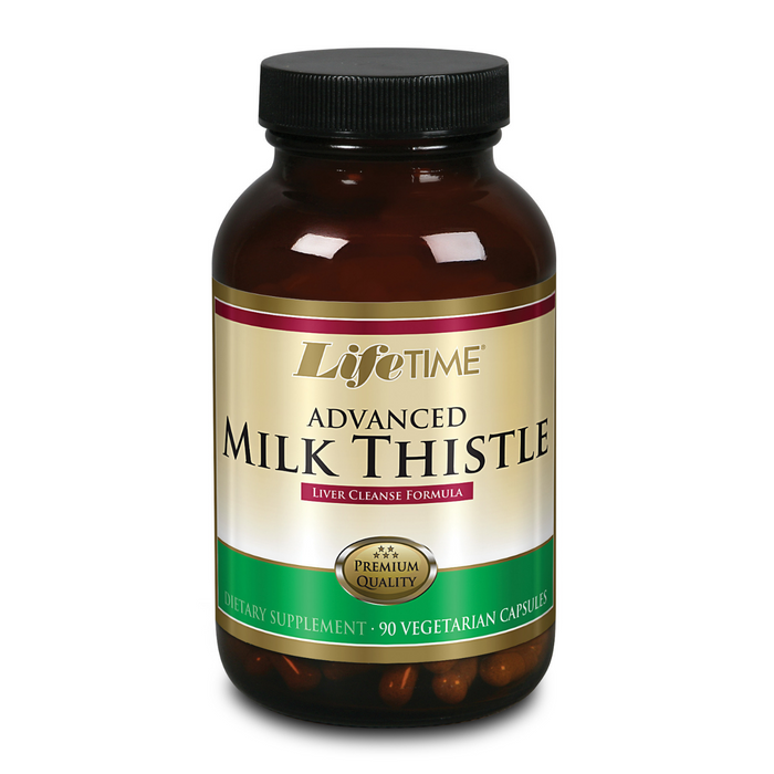 LIFETIME Milk Thistle Blend Liver Cleanse Formula | With Dandelion Root and Turmeric