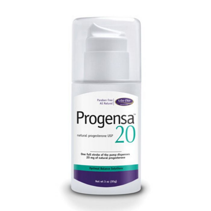 LIFE-FLO Progensa 20, Cream, Unscented | 3oz