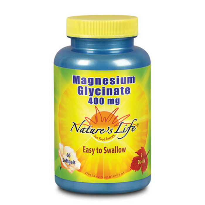 Nature's Life  Magnesium Glycinate 400 mg | 60 ct
