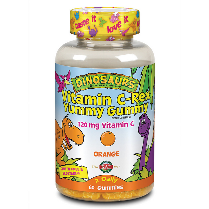 KAL Vitamin C-Rex Yummy Gummy 120mg | 60ct