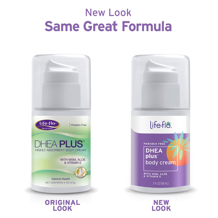 Life-Flo DHEA Plus Body Cream | 15mg DHEA for a Womans Healthy Balance | With MSM, Aloe & Vitamin E | 2 fl oz