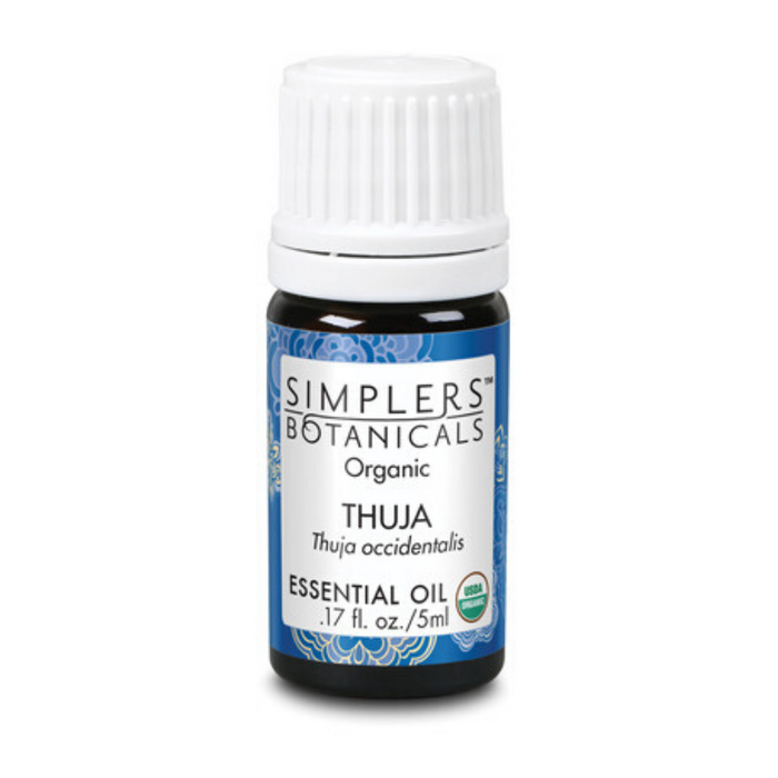 Simplers Botanicals Thuja Oil Organic (Btl-Glass) | 5ml